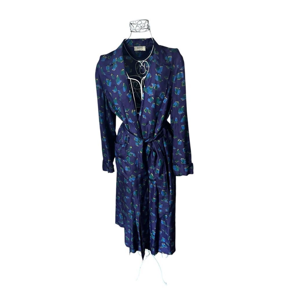 Rare Vintage Beautiful Bergdorf Goodman Luxurious Wrap Blend Book Print Alpaca R